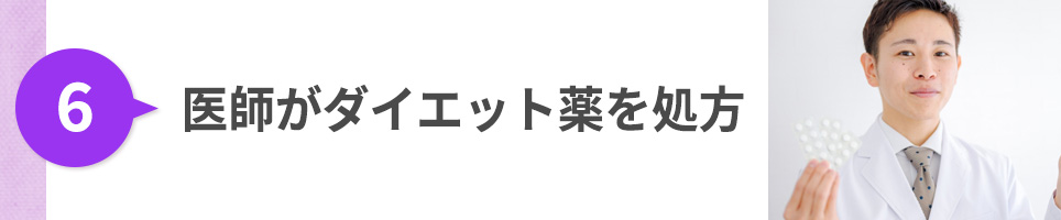 医師がダイエット薬を処方