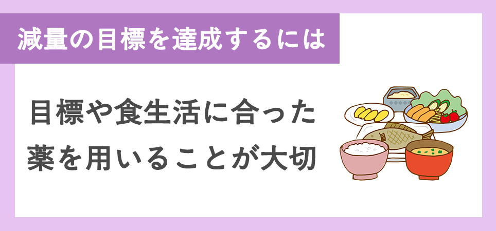 食生活に合った薬を用いることが大切