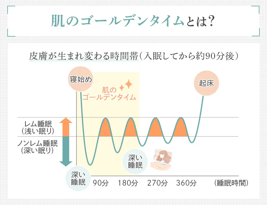 肌のゴールデンタイム